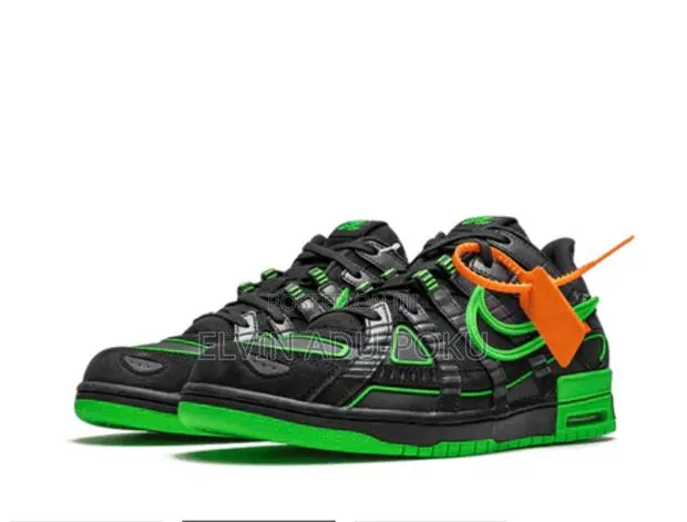 Nike Air Rubber Dunk “Off-White - Green Strike” · Photo 1