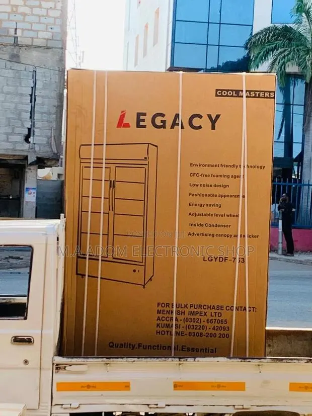 Fast Chilling Legacy Double Door Display Refrigerator. · Photo 1