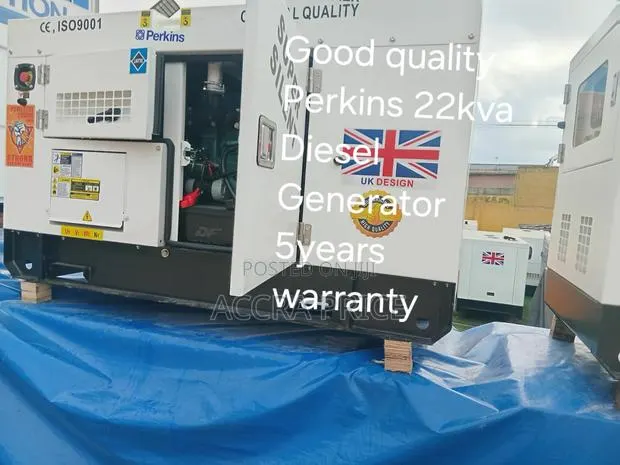 Perkins 22KVA Diesel Generator – Strong and Durable Silent Genset · Photo 1