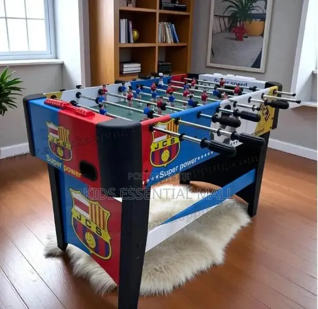 5 Ft Barceloma/Real Madrid Football Table · Photo 1