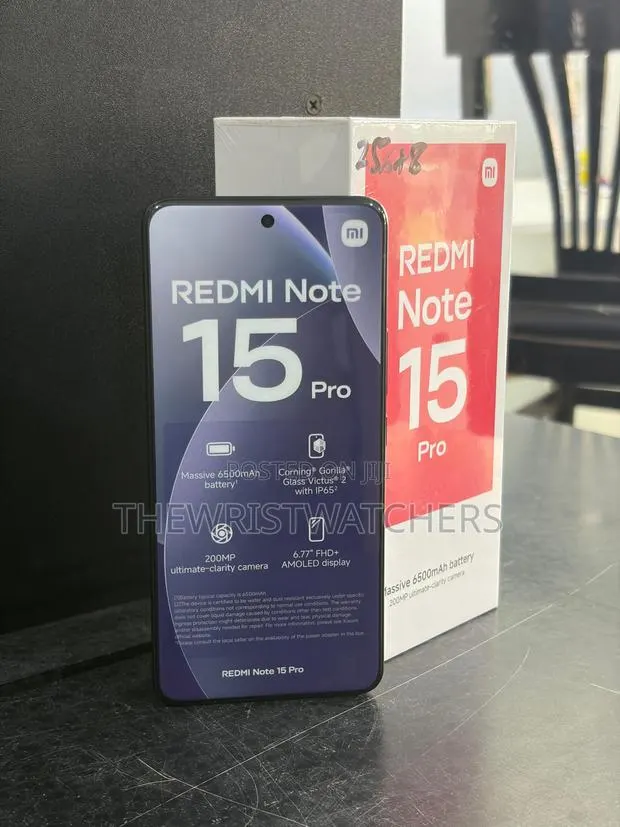 New Xiaomi Redmi Note 15 Pro 256 GB Black · Photo 1