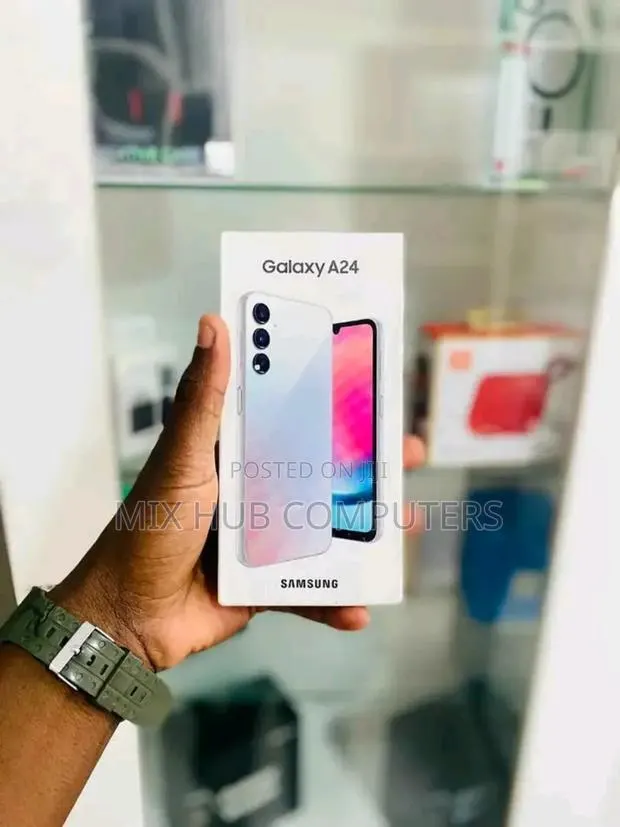 New Samsung Galaxy A24 128 GB Gray · Photo 1