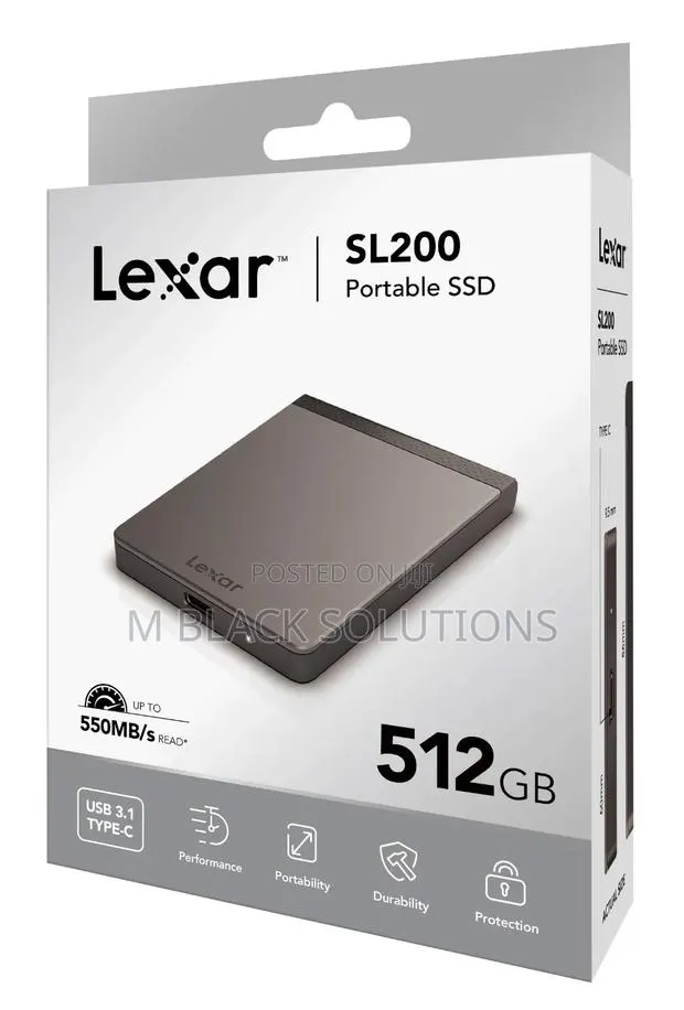 Lexar Sl200 Portal SSD 512gb External · Photo 1