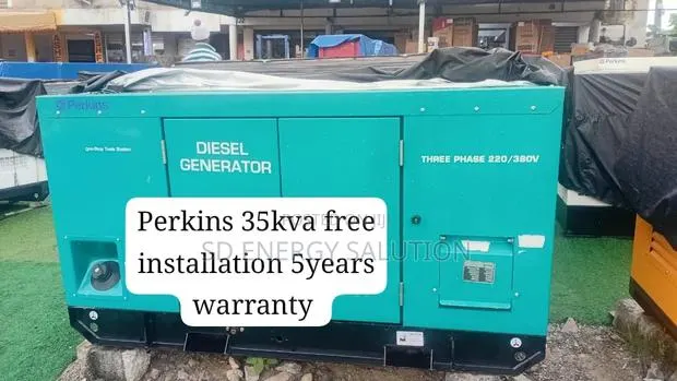 Perkins 35kVA Diesel Generator – Strong, Silent Dependable · Photo 1