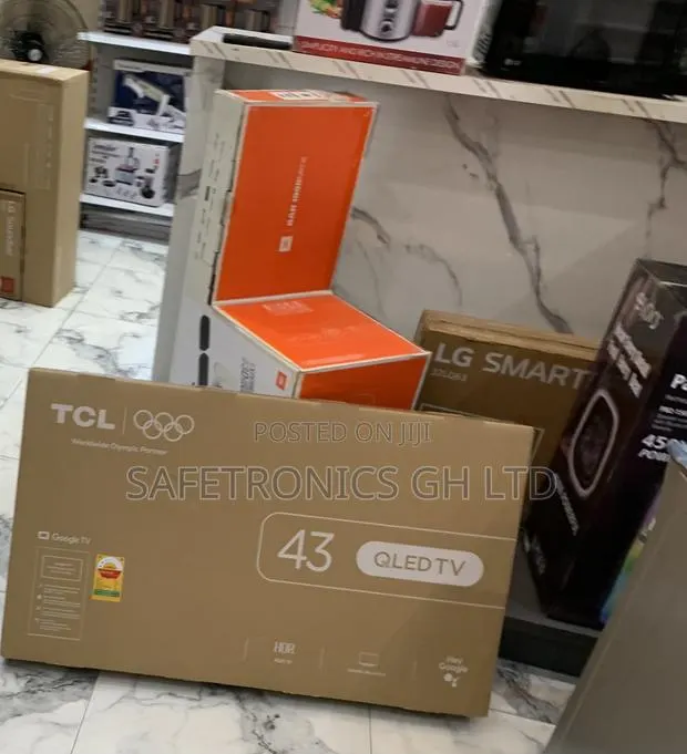 Premium Sleek TCL 43′′ FHD Smart Android Television · Photo 1