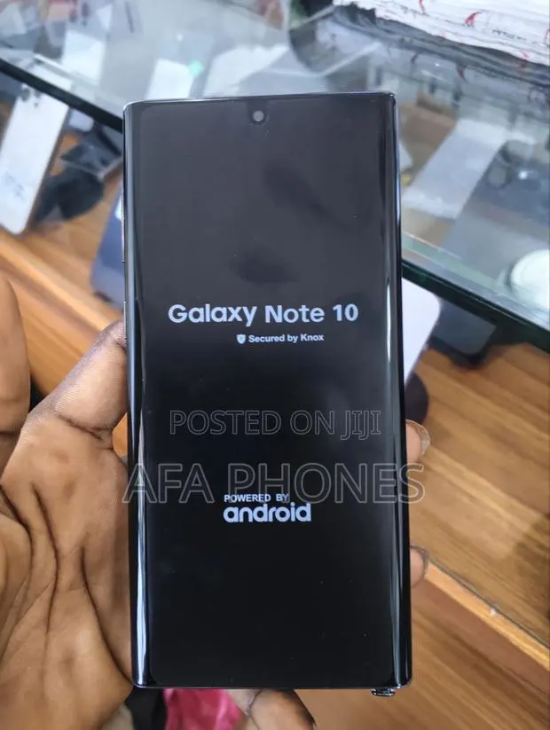 New Samsung Galaxy Note 10 5G 256 GB Black · Photo 1