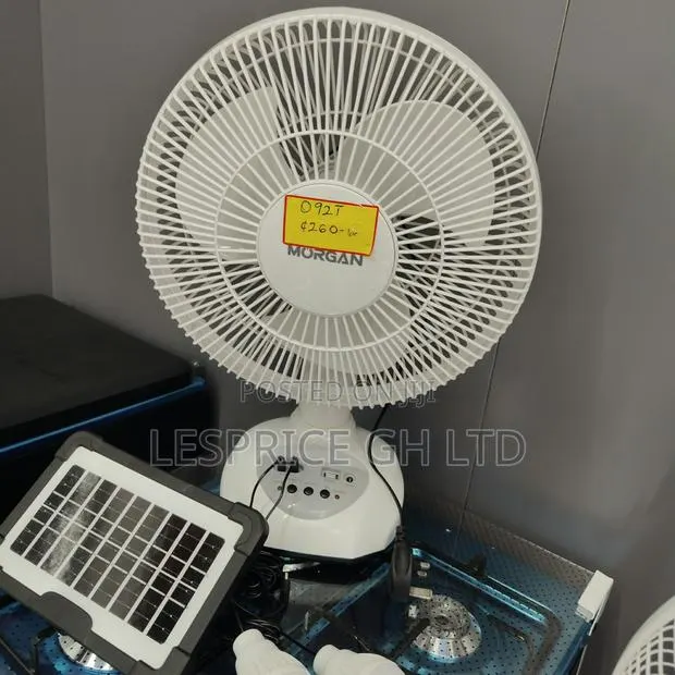 Falaa Deal of the Moment on Our Solid Rechargeable Solar Fan With Bulb · Photo 2