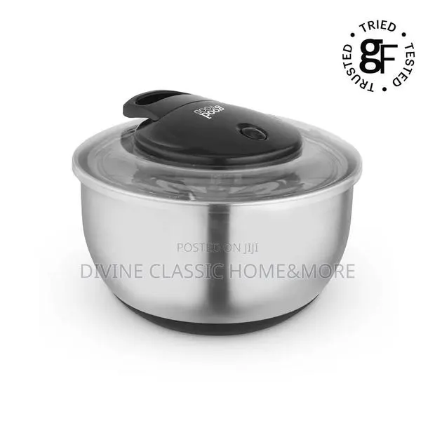 Tower 5lit Stainless Steel Salad Spinner · Photo 1