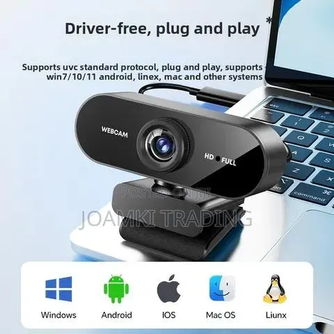 1080P HD Mini Webcam With Microphone, USB Interface. · Photo 1