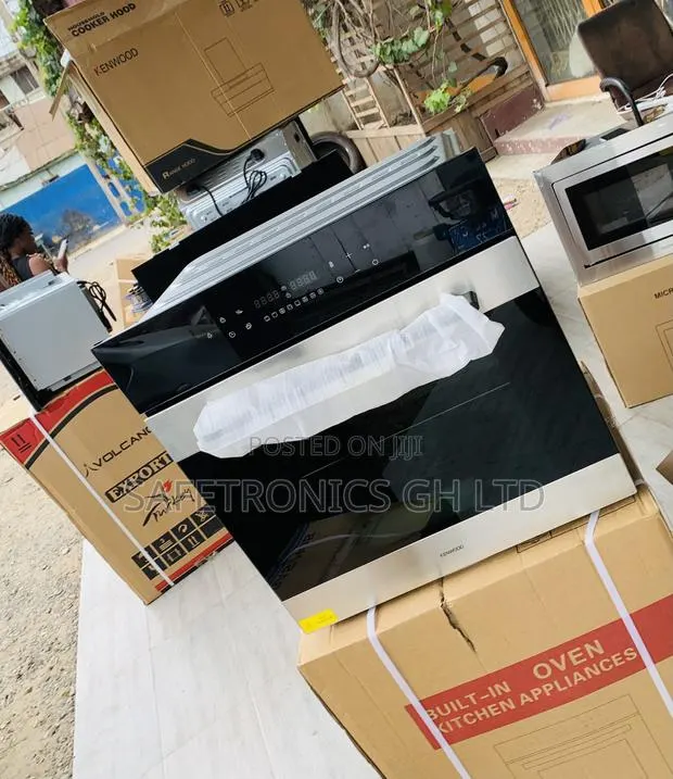 Get Accurate Inbuilt Black Sliver Kenwood Electric Oven · Photo 1