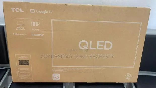 TCL Smart Tv (Qled 43") Netlix, Prime, Google, Bluetooth and More · Photo 1