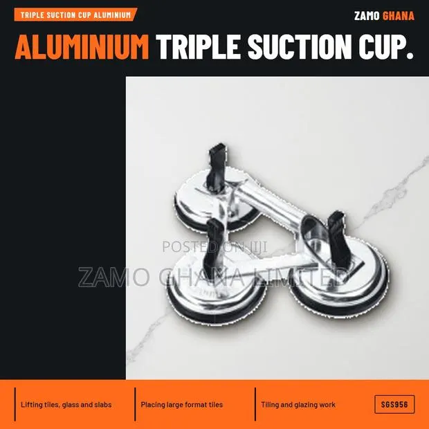 Triple Suction Cup Aluminium - SGS956 · Photo 1