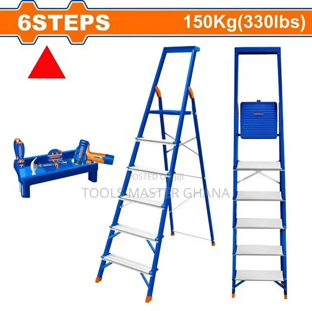 Steel Aluminium Household Ladder # Wld1h06 · Photo 1