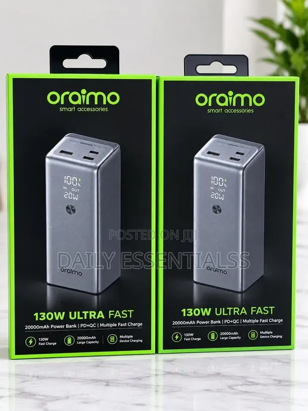 Oraimo PowerJet 130 130W 27600mAh Power Bank · Photo 1