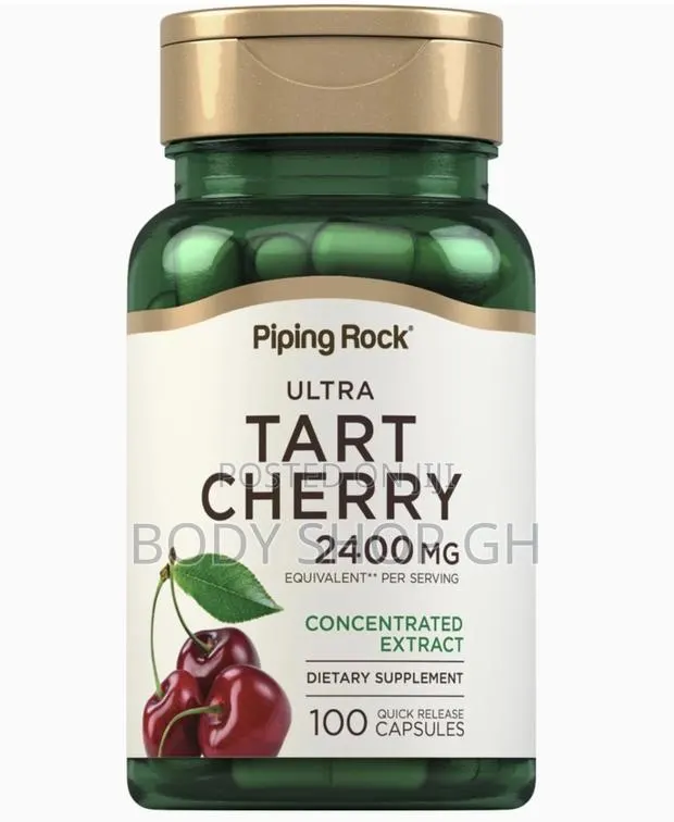 Piping Rock Tart Cherry Capsules | 100 Count | Concentrated Extract · Photo 1