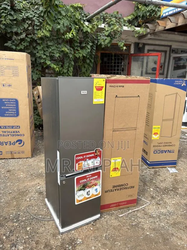 Order Zara 240bf Double Door Refrigerator(Gray) · Photo 1