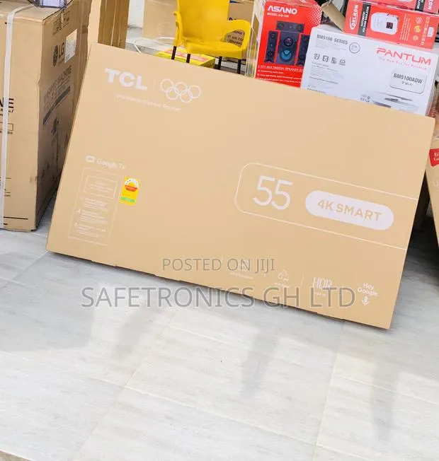 Newly Sleek TCL 55" Uhd Smart Android TV 55p635 · Photo 1