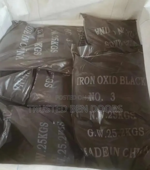 Iron Oxide Colour Black Pigment for Flooring and Concrete Stamp Works · Photo 1