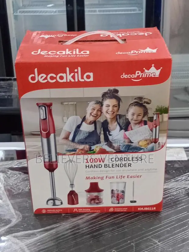 Upgrade Your Kitchen Today With the Decakila Cordless Hand Blender! · Photo 1