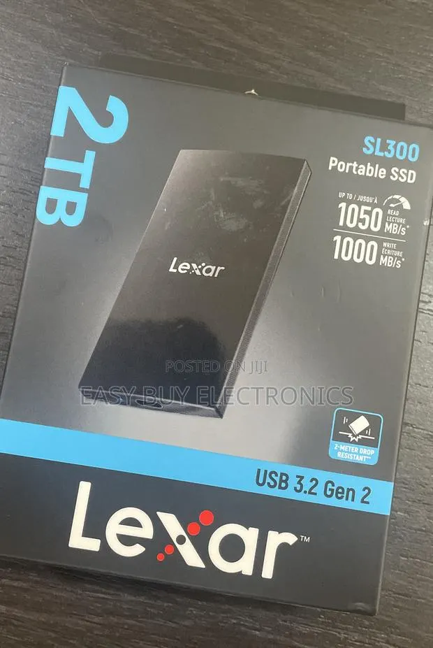 2-Meter Drop Resistance Lexar 2TB SSD · Photo 1
