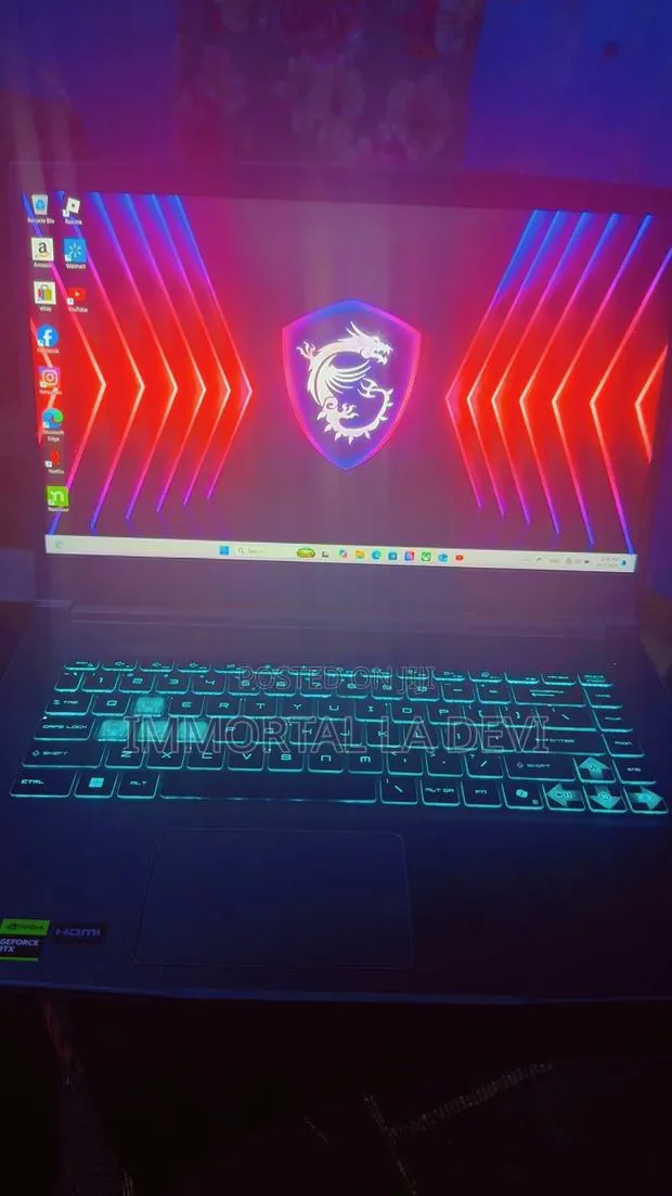 New Laptop MSI 8GB Intel Core i5 SSD 512GB · Photo 1