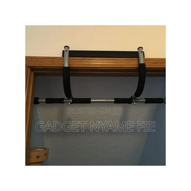 Iron Gym - Total Upper Body Workout Bar - Black/Silver · Photo 1
