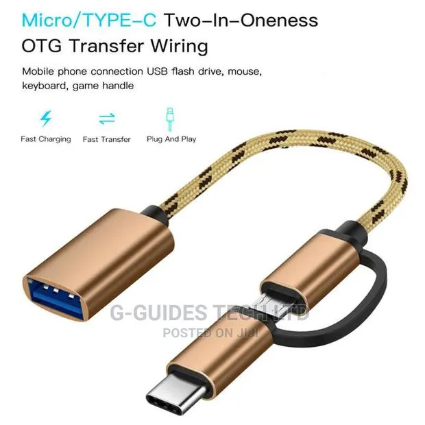 2 in 1 USB 3.0 OTG Adapter Cable · Photo 1
