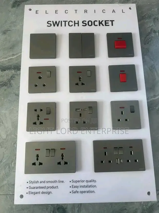Space White Double/Single/Switches · Photo 1