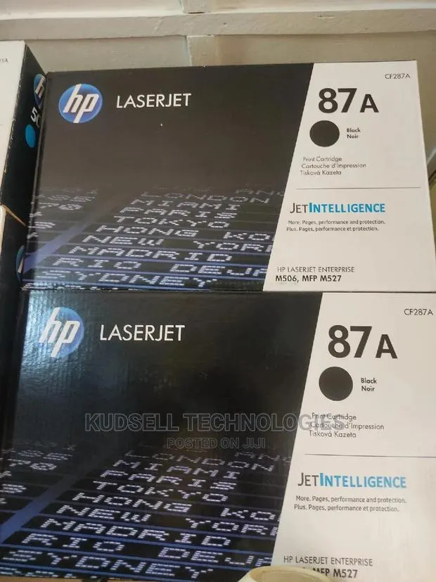 HP 87A Black Original Laserjet Toner Cartridge, CF287A · Photo 1