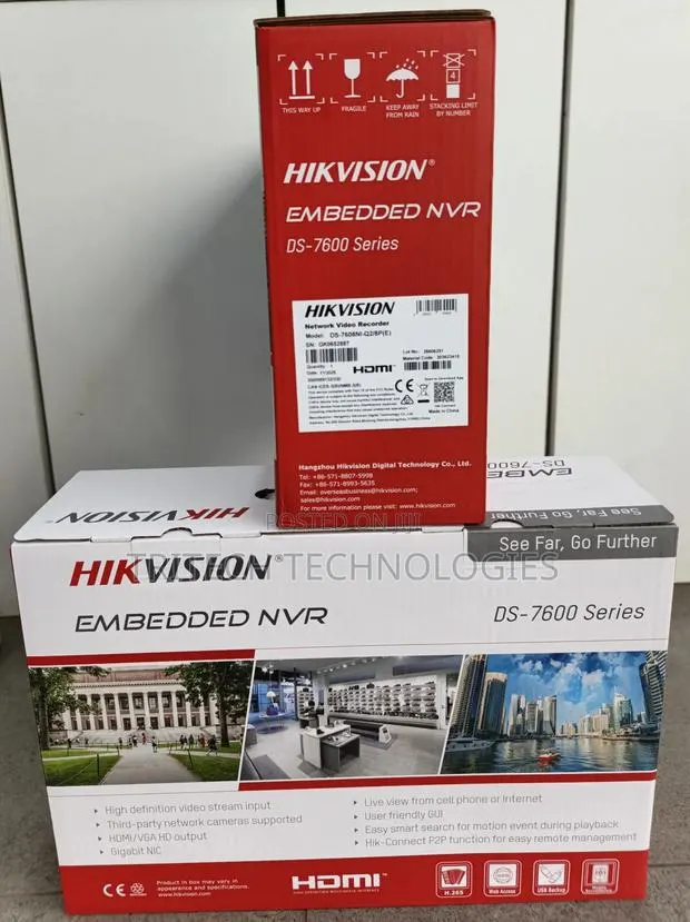 Hikvision Ds-7608ni-Q2/8p 8ch Poe NVR · Photo 1