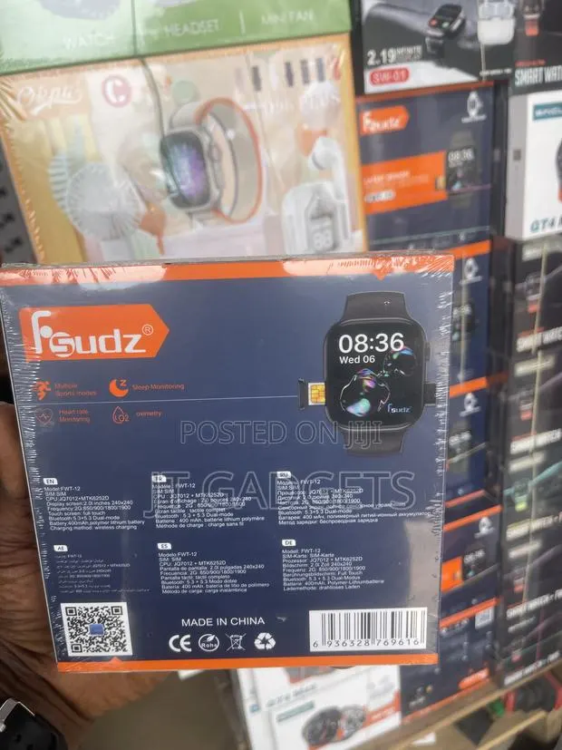 Fsudz FWT-12 — Latest Design Smart Watch With SIM Support · Photo 2