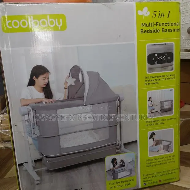 5-in-1 Multi-Functional Bedside Bassinet · Photo 1