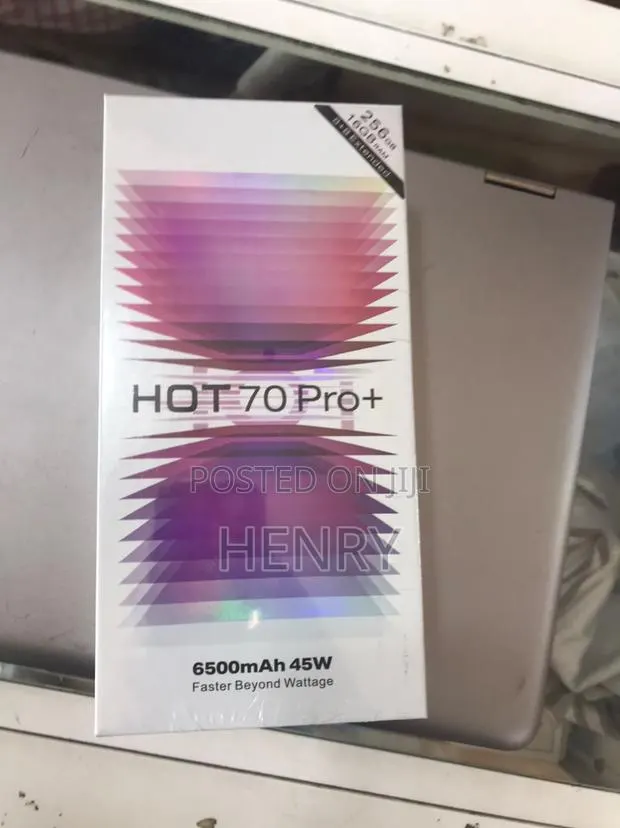 New Infinix Hot 70 Pro 5G+ 256 GB Blue · Photo 1