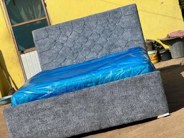 Quality Double Bed Frame and Mattress · Photo 1