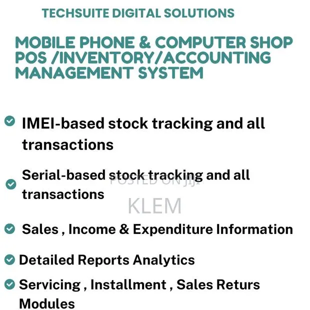 Mobile Phone / Computer Accessories Pos /Inventory Accounts System · Photo 1