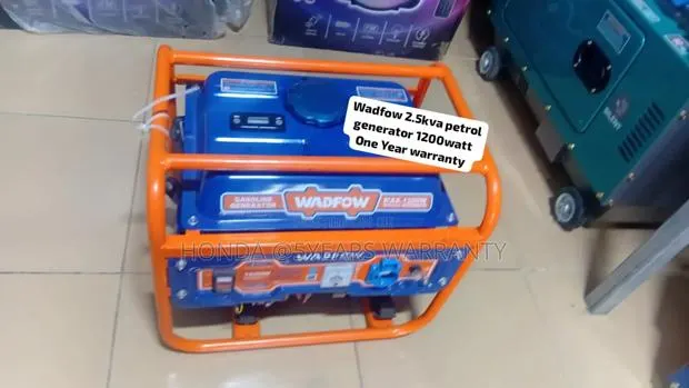 Emergency Preparedness Wadfow 2.5kva 1200watt Petrol · Photo 1