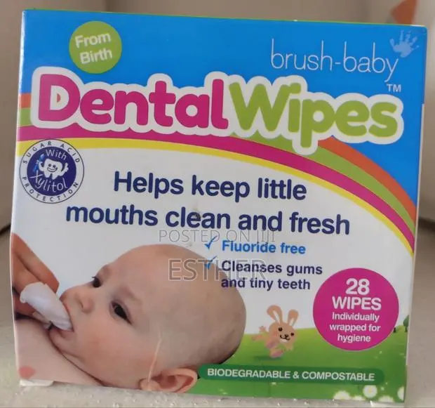 Brush-Baby Dental Wipes · Photo 1