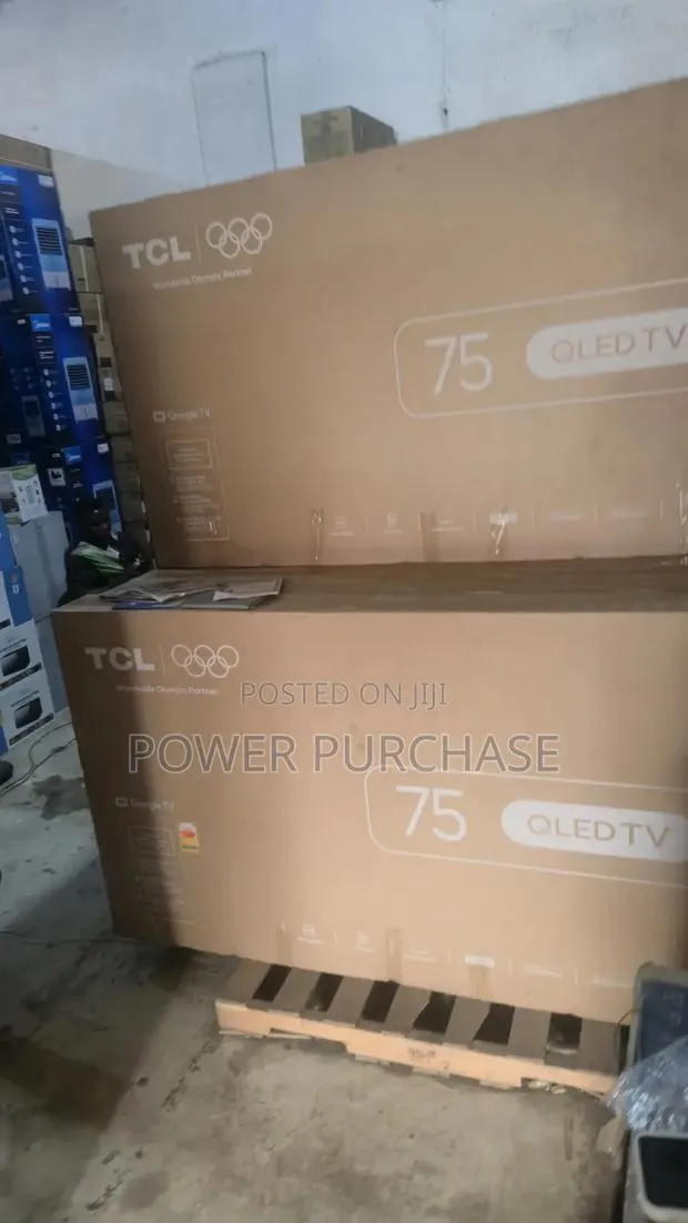 Brand New TCL 75T6D 75 Inches Qled Smart TV · Photo 1