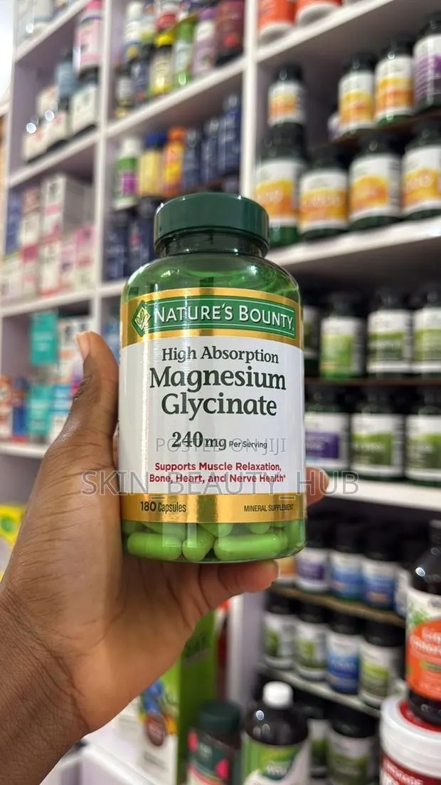 Nature's Bounty High Absorption Magnesium Glycinate 240 Mg · Photo 1