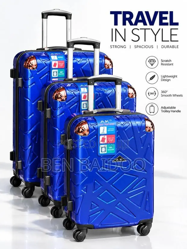 Travel Luggage Set 3in1 (Safety Lock) · Photo 1