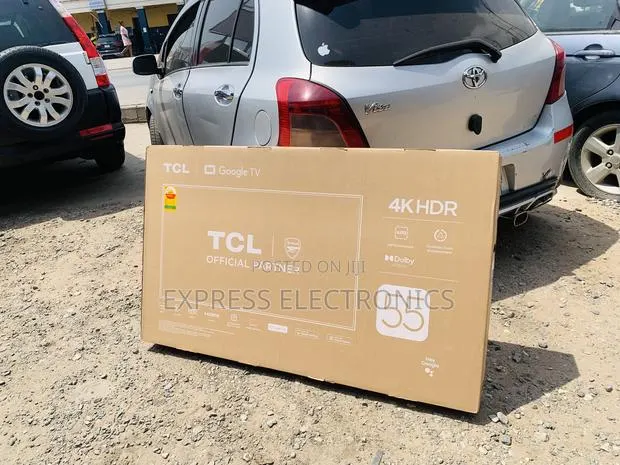 TCL-55p6k TCL Tv 55 Smart Satellite Andriod Uhd Brand New Slim · Photo 1