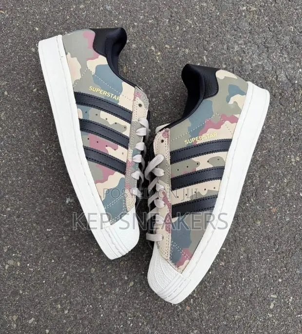 BAPE X Adidas Superstar 80s 'ABC Camo · Photo 1