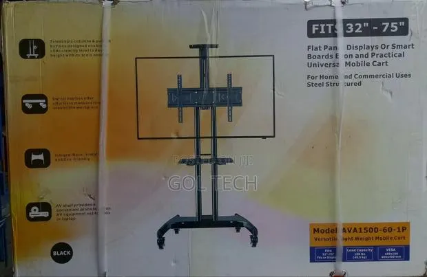 Ava1500-60-1p Tv Stand Fits 32" - 75" Movable Tv Stand · Photo 1