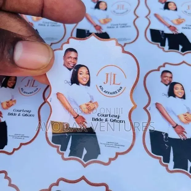 High-Quality Print Cut Stickers / Labels · Photo 1