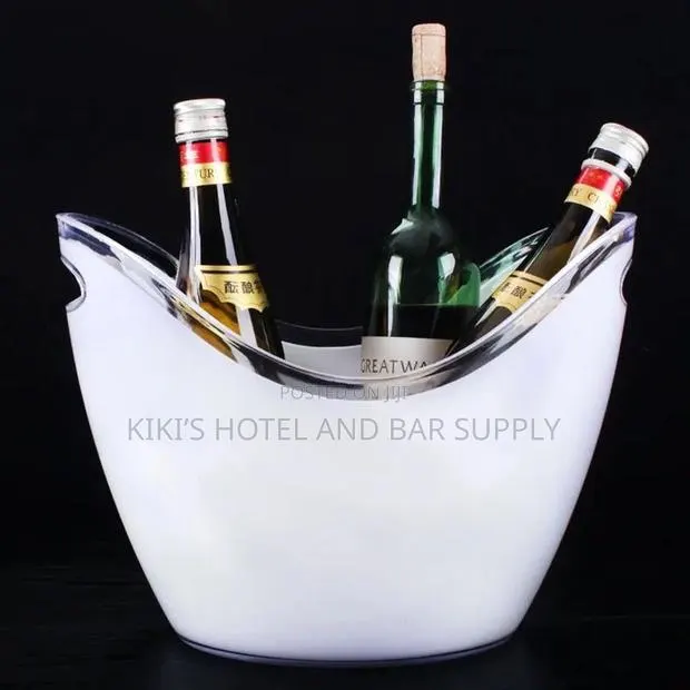 8l White Acrylic Ice Bucket · Photo 1