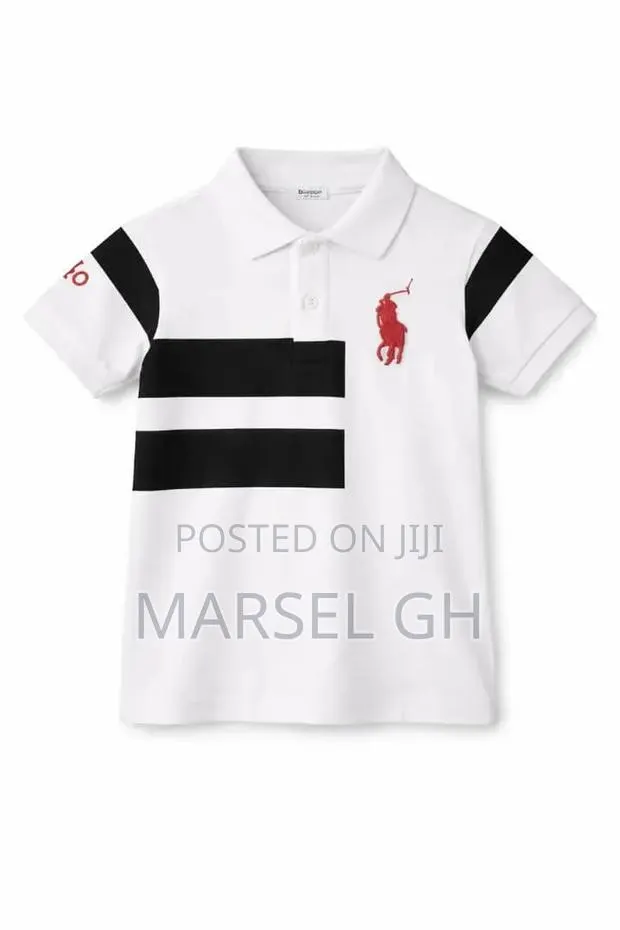 Polo Shirt for Kids - White · Photo 1