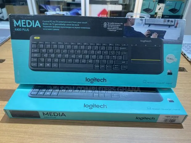Logitech Plus Wireless Keyboard With Touchpad · Photo 1