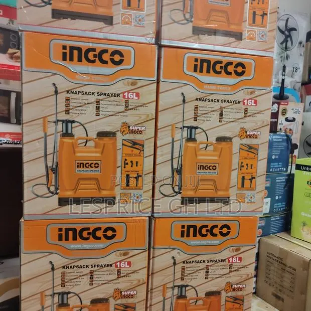 Mega Price Drop on Our Colorful 16l Knapsack Sprayer From Ingco · Photo 1