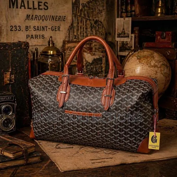 Goyard Quality Unisex Traveling Duffel Leather Bag · Photo 1