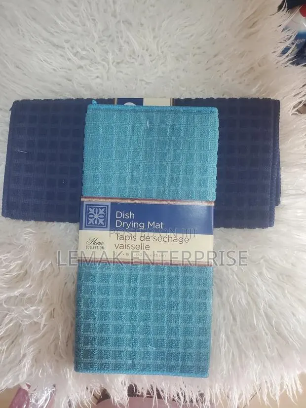 Various Genuine Dish Drying Mat for Kitchen · Photo 1